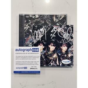 Babymetal Metal Forth AUTOGRAPHED SIGNED CD COA ACOA #7